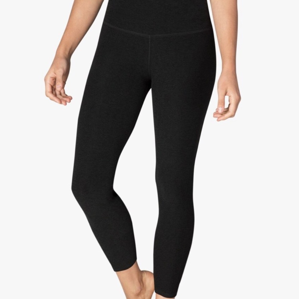Beyond yoga space dye caught in the midi leggings